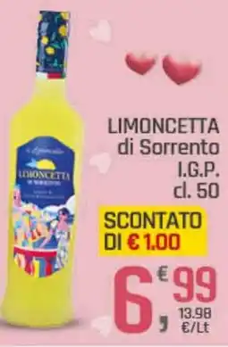 Supermercati Dok LIMONCETTA di Sorrento I.G.P. offerta