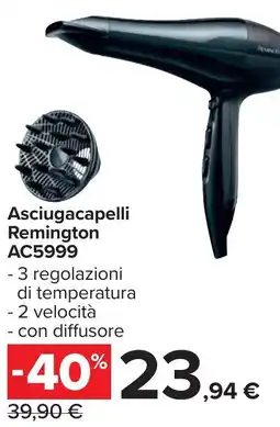 Carrefour Asciugacapelli Remington AC5999 offerta