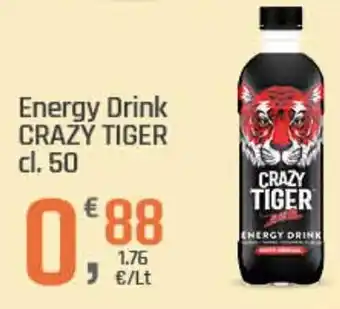 Supermercati Dok Energy Drink CRAZY TIGER offerta