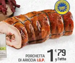 Supermercati Dok Porchetta di aricciai I.G.P. offerta