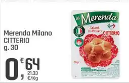 Supermercati Dok Merenda Milano CITTERIO offerta