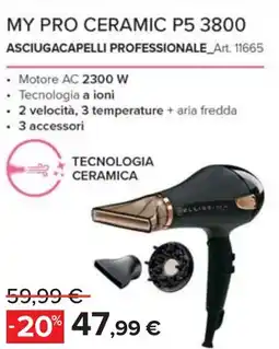 Carrefour BELLISSIMA MY PRO CERAMIC P5 3800 offerta