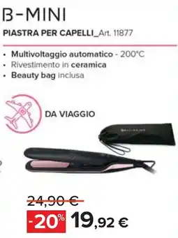Carrefour BELLISSIMA B-MINI PIASTRA PER CAPELLI_Art. 11877 offerta