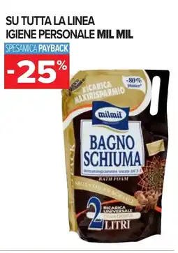Carrefour Su tutta la linea igiene personale MIL MIL offerta