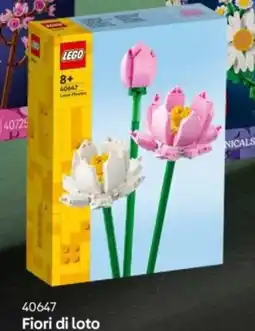 Euronics Lego Botanicals 40647 Fiori di loto offerta