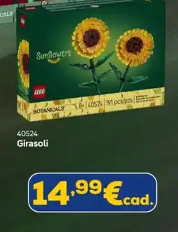 Euronics Lego Botanicals 40524 Girasoli offerta