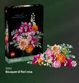 Euronics Lego Botanicals 10342 Bouquet di fiori rosa offerta