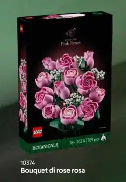 Euronics Lego Botanicals 10374 Bouquet di rose rosa offerta