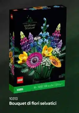 Euronics Lego Botanicals 10313 Bouquet di fiori selvatici offerta