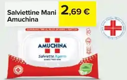Carrefour Salviettine Mani Amuchina offerta