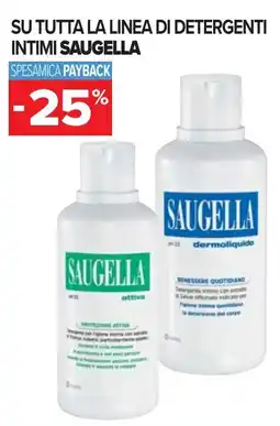 Carrefour Su tutta la linea di detergenti intimi SAUGELLA offerta