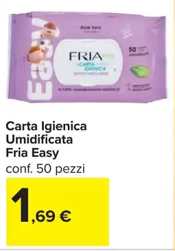 Carrefour Carta Igienica Umidificata Fria Easy offerta