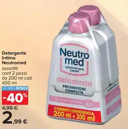 Carrefour Detergente Intimo Neutromed offerta