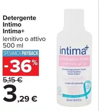 Carrefour Detergente Intimo Intima+ offerta
