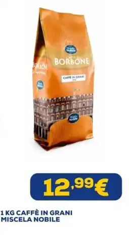Euronics Caffè borbone caffè in grani miscela nobile offerta