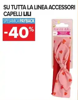 Carrefour Su tutta la linea accessori capelli LILI offerta