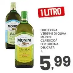 Despar Olio extra vergine di oliva monini classico/ per cucina delicata offerta