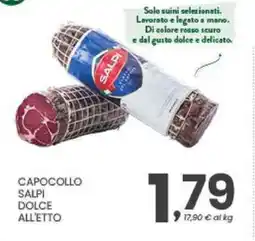 Despar Capocollo salpi dolce all'etto offerta