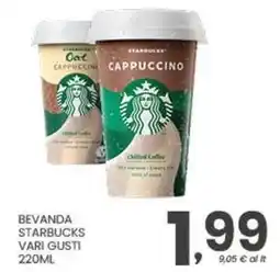Despar Bevanda STARBUCKS offerta