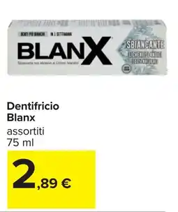 Carrefour Dentifricio Blanx offerta