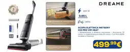 Euronics Dreame scopa elettrica wet&dry H15 pro vim heat offerta
