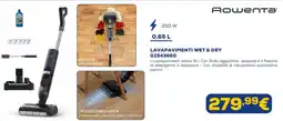 Euronics Rowenta lavapavimenti wet & dry GZ5436E0 offerta
