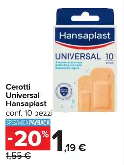 Carrefour Cerotti Universal Hansaplast offerta