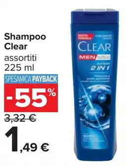 Carrefour Shampoo Clear offerta