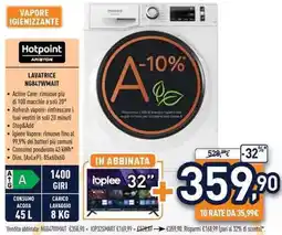 Unieuro Hotpoint ARISTON LAVATRICE NG847WMAIT offerta