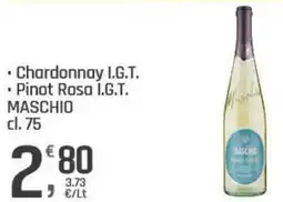 Supermercati Dok Chardonnay I.G.T. .Pinot Rosa I.G.T. MASCHIO offerta