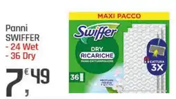Supermercati Dok Panni SWIFFER - 24 Wet offerta