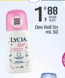 Supermercati Dok LYCIA Deo Roll On offerta