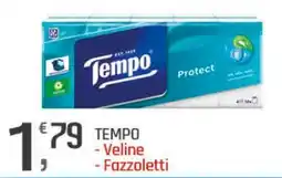 Supermercati Dok TEMPO -Veline - Fazzoletti offerta