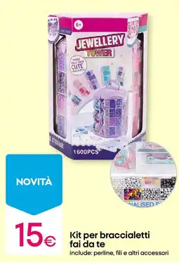 Pepco Kit per braccialetti fai da te offerta