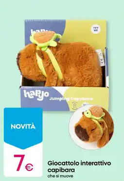 Pepco Giocattolo interattivo capibara offerta
