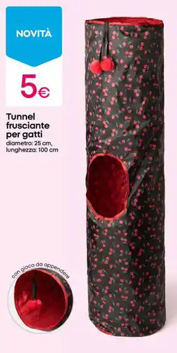 Pepco Tunnel frusciante per gatti offerta