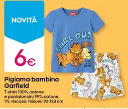 Pepco Pigiama bambino Garfield offerta