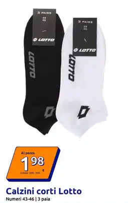 Action Calzini corti Lotto offerta