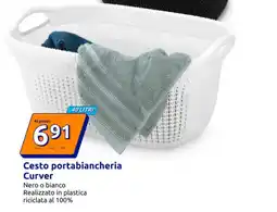 Action Curver Cesto portabiancheria offerta
