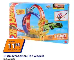 Action Pista acrobatica Hot Wheels offerta