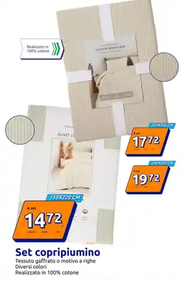 Action Set copripiumino offerta