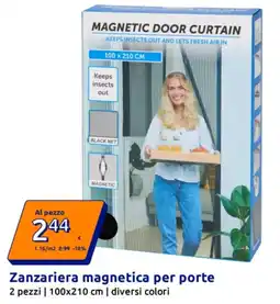 Action Zanzariera magnetica per porte offerta