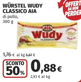 Coop Würstel wudy classico AIA offerta