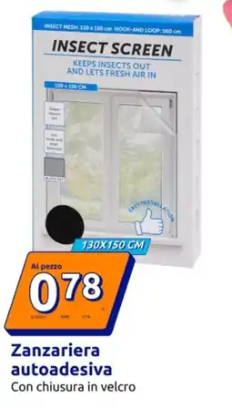 Action Zanzariera autoadesiva offerta