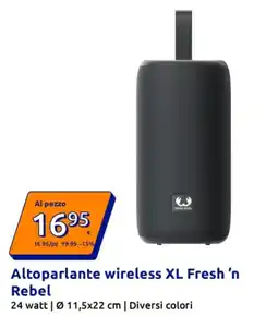 Action Altoparlante wireless XL Fresh 'n Rebel offerta