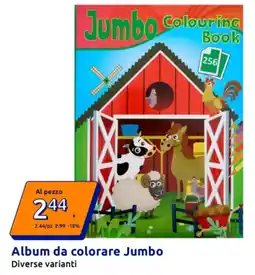 Action Album da colorare Jumbo offerta