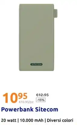 Action Powerbank Sitecom offerta