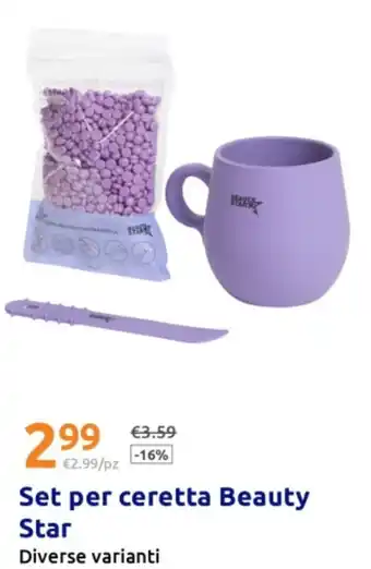 Set per ceretta Beauty Star