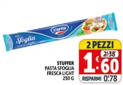 Deco Supermercati Stuffer pasta sfoglia fresca light offerta