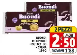 Deco Supermercati Buondì ricoperto offerta